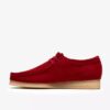 Wallabee da uomo in pelle scamosciata rosso intenso Wallabee da uomo in pelle scamosciata rosso intenso
