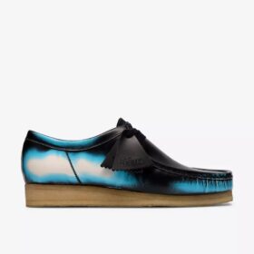 Wallabee da uomo, modello “Brush Off” nero