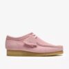Wallabee da uomo Wallabees in pelle scamosciata rosa chiaro Wallabee da uomo Wallabees in pelle scamosciata rosa chiaro