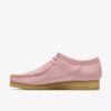 Wallabee da uomo Wallabees in pelle scamosciata rosa chiaro Wallabee da uomo Wallabees in pelle scamosciata rosa chiaro