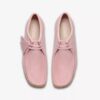 Wallabee da uomo Wallabees in pelle scamosciata rosa chiaro Wallabee da uomo Wallabees in pelle scamosciata rosa chiaro