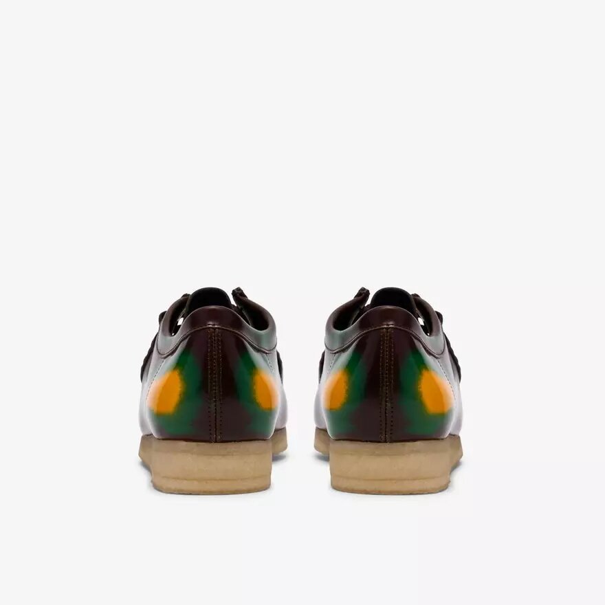 Wallabee da uomo Wallabees marroni con finitura “Brush Off” Wallabee da uomo Wallabees marroni con finitura “Brush Off”