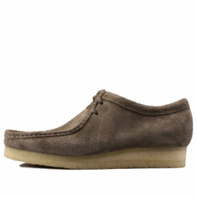 Wallabee in pelle scamosciata “Grigio scuro” 26174049