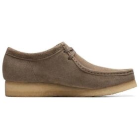 Wallabee in pelle scamosciata “Grigio scuro” 26174049