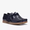 Wallabee per ragazzi (taglie grandi) in vernice blu navy Wallabee per ragazzi (taglie grandi) in vernice blu navy