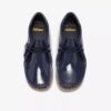 Wallabee per ragazzi (taglie grandi) in vernice blu navy Wallabee per ragazzi (taglie grandi) in vernice blu navy
