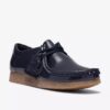 Wallabee per ragazzi (taglie grandi) in vernice blu navy Wallabee per ragazzi (taglie grandi) in vernice blu navy
