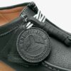 Wallabee Rb da uomo in pelle verde scuro