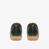 Wallabee Rb da uomo in pelle verde scuro