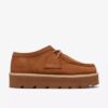 Wallabees Meare Walla Mid da donna in pelle scamosciata color cuoio