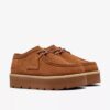 Wallabees Meare Walla Mid da donna in pelle scamosciata color cuoio