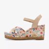 Zeppe bianche da donna Chicly Floral Zeppe bianche da donna Chicly Floral