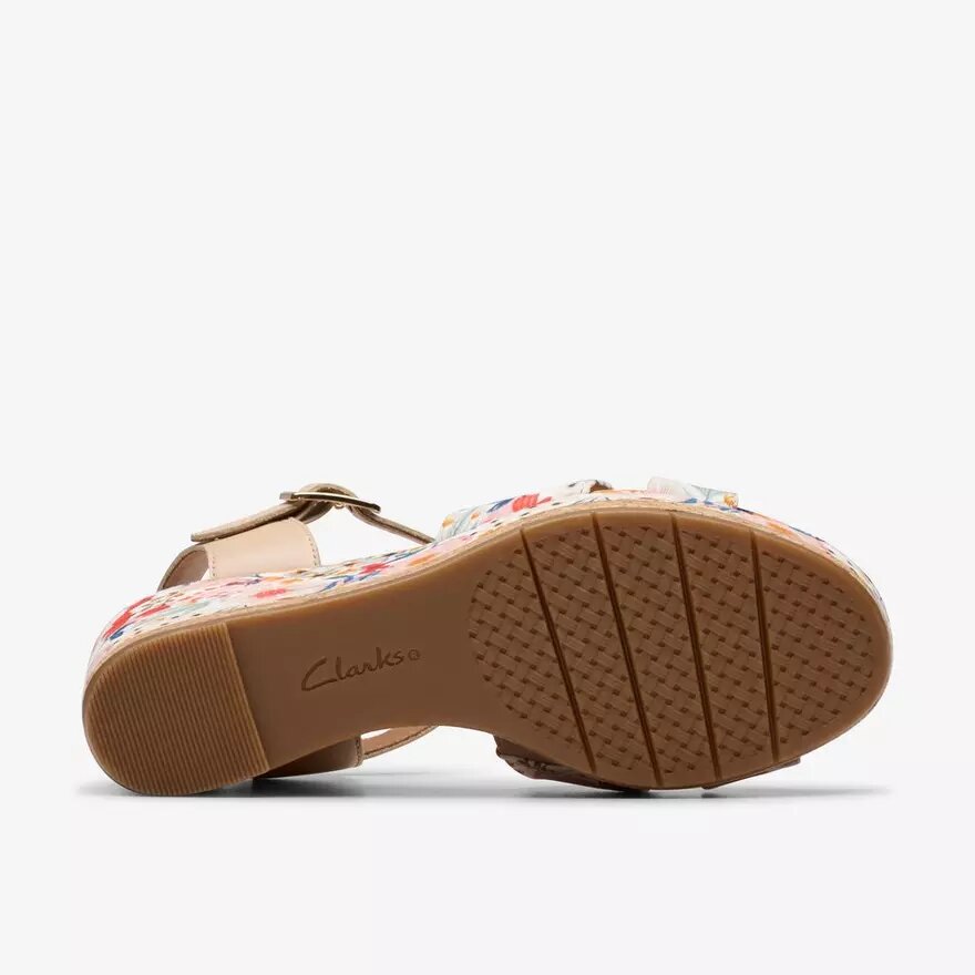 Zeppe bianche da donna Chicly Floral Zeppe bianche da donna Chicly Floral