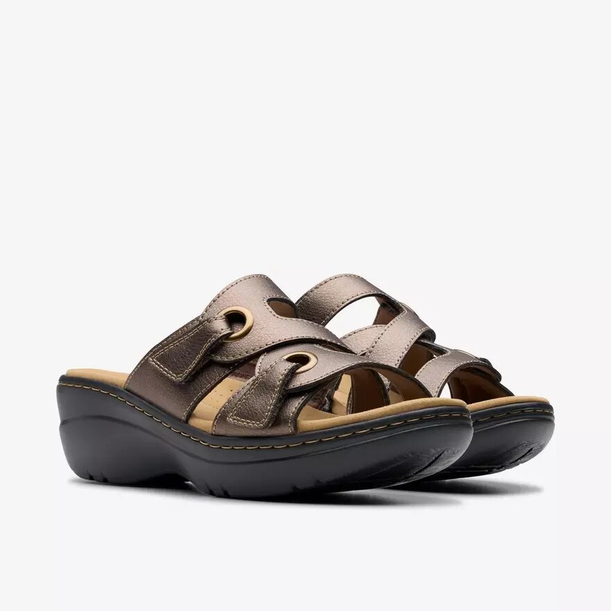 Zeppe con zeppa Merliah2 Cove in bronzo metallizzato da donna Zeppe con zeppa Merliah2 Cove in bronzo metallizzato da donna