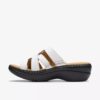 Zeppe con zeppa Merliah2 Cove in pelle bianca da donna