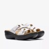Zeppe con zeppa Merliah2 Cove in pelle bianca da donna