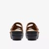 Zeppe da donna Merliah2 Cove in pelle color cuoio