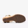 Zeppe da donna Seannah Madi in pelle color crema