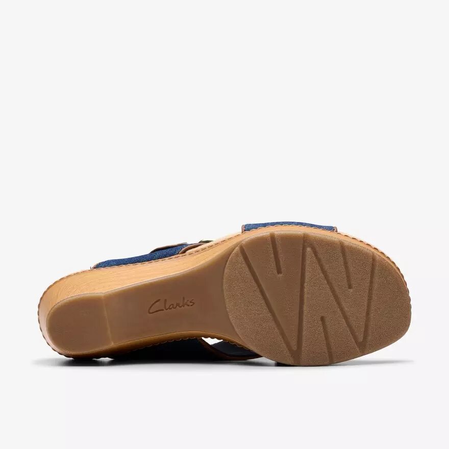 Zeppe da donna Seannah Nora in denim scuro Zeppe da donna Seannah Nora in denim scuro