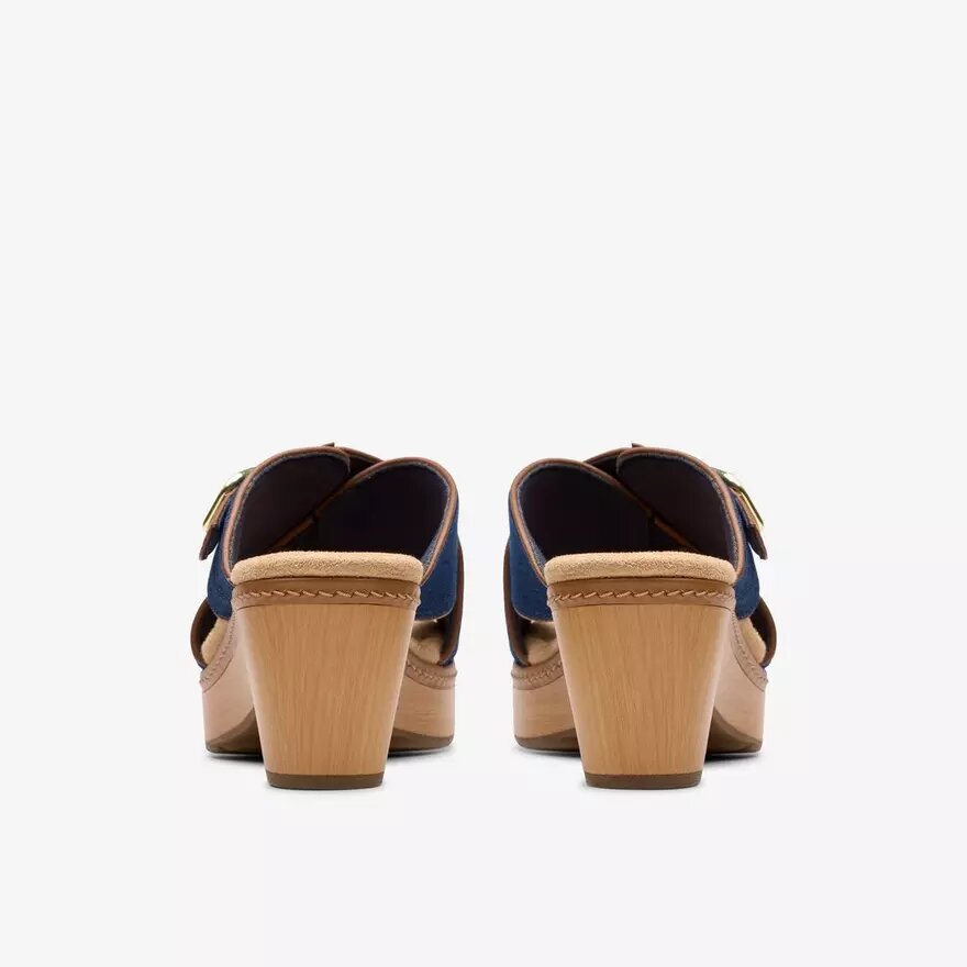 Zeppe da donna Seannah Nora in denim scuro Zeppe da donna Seannah Nora in denim scuro