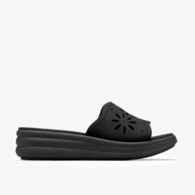 Zeppe Drift Floral nere da donna