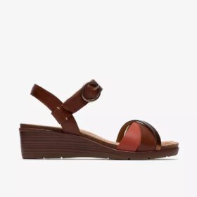 Zeppe Kacha Twist color ruggine da donna