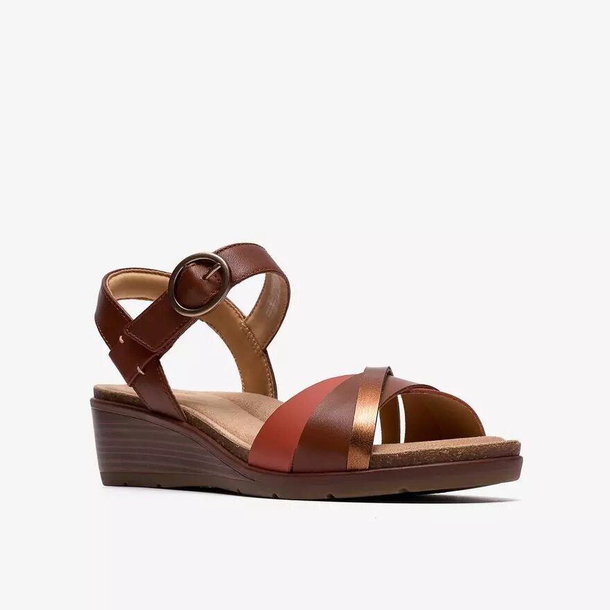 Zeppe Kacha Twist color ruggine da donna Zeppe Kacha Twist color ruggine da donna