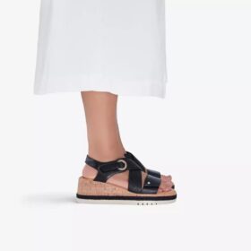 Zeppe Kidiki Sun nere da donna con zeppa combinata