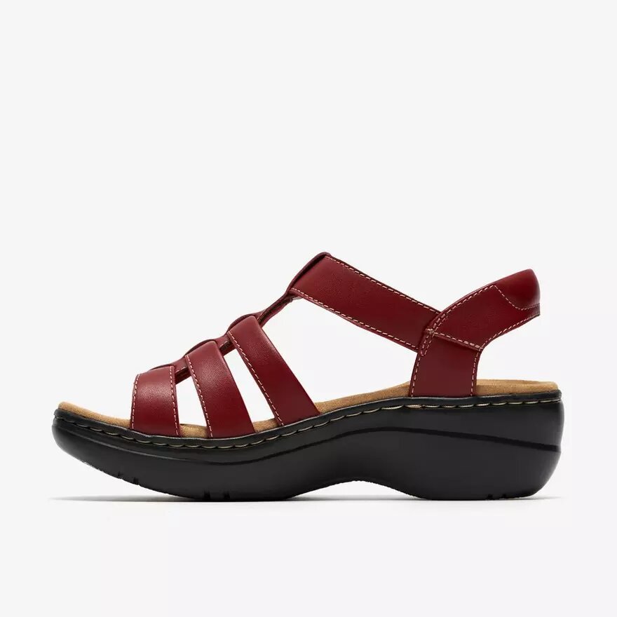 Zeppe Merliah2 da donna in pelle rosso rubino Zeppe Merliah2 da donna in pelle rosso rubino