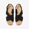 Zeppe Nerisa West da donna in nabuk nero