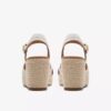Zeppe Sabina Strap in pelle color crema da donna Zeppe Sabina Strap in pelle color crema da donna