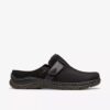 Zoccoli da donna Orlene in nabuk nero – Zoccoli e Mules