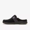 Zoccoli da donna Orlene in nabuk nero – Zoccoli e Mules