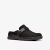 Zoccoli da donna Orlene in nabuk nero – Zoccoli e Mules