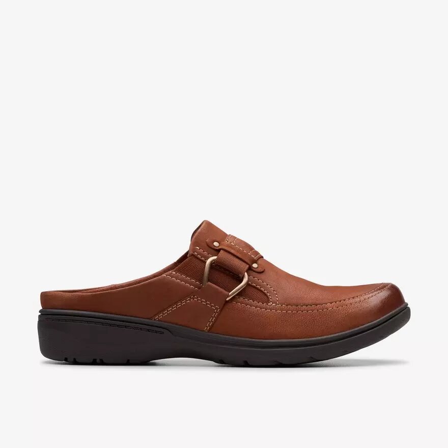 Zoccoli e Mules da donna Carleigh Viola in nabuk British Tan Zoccoli e Mules da donna Carleigh Viola in nabuk British Tan