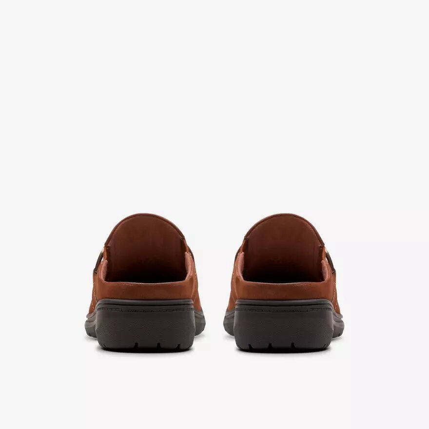Zoccoli e Mules da donna Carleigh Viola in nabuk British Tan Zoccoli e Mules da donna Carleigh Viola in nabuk British Tan
