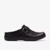 Zoccoli e Mules da donna Carleigh Viola in nabuk nero Zoccoli e Mules da donna Carleigh Viola in nabuk nero