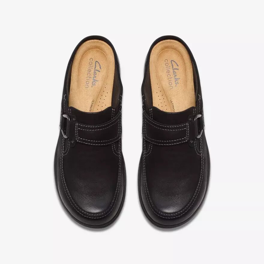 Zoccoli e Mules da donna Carleigh Viola in nabuk nero Zoccoli e Mules da donna Carleigh Viola in nabuk nero