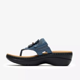 Zolle Merliah2 Kyla da donna con zeppe in blu denim
